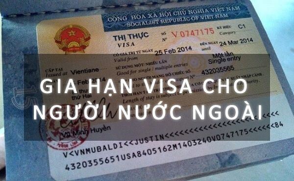 Gia hạn visa cho người nước ngoài tại Việt nam