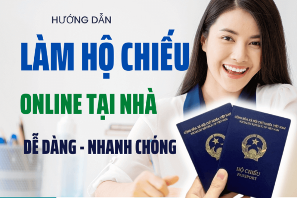 Hướng dẫn làm hộ chiếu online nhận tại nhà