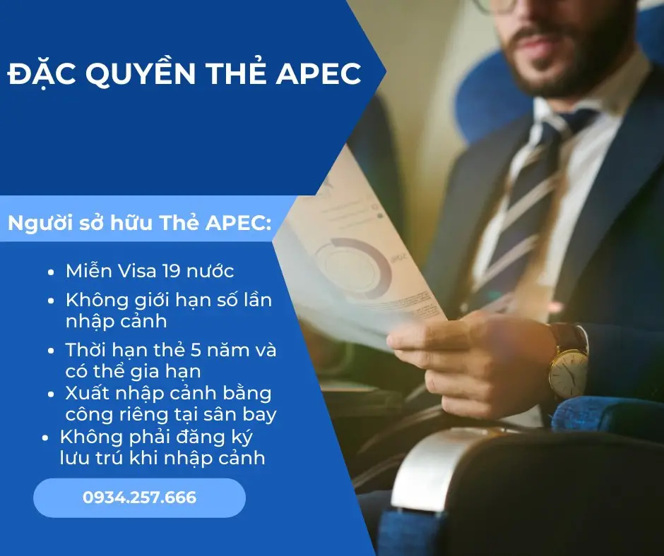 Thẻ APEC là gì? quyền lợi khi có thẻ APEC với doanh nhân Cà Mau